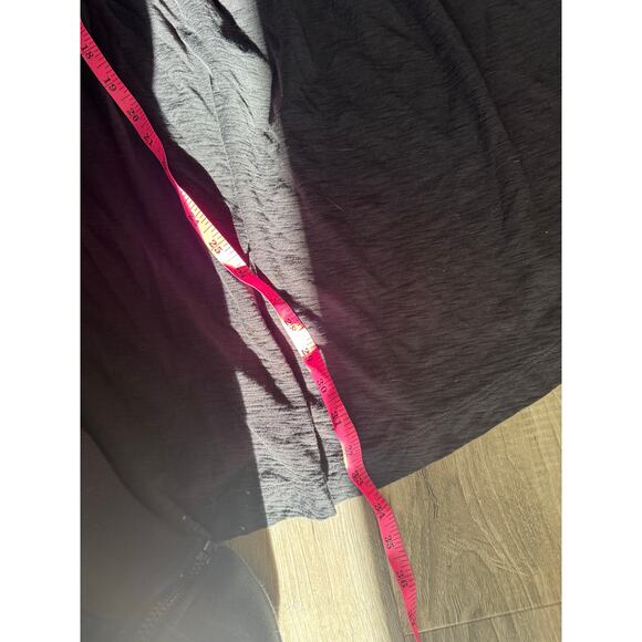 Nation LTD Black Pima Cotton Puff Sleeve Babydoll Dress Women’s Size Small - Picture 6 of 8